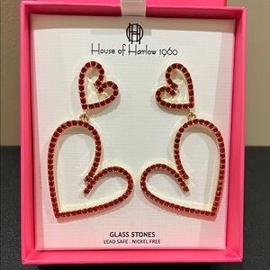 House of Harlow 1960 | Heart Earrings